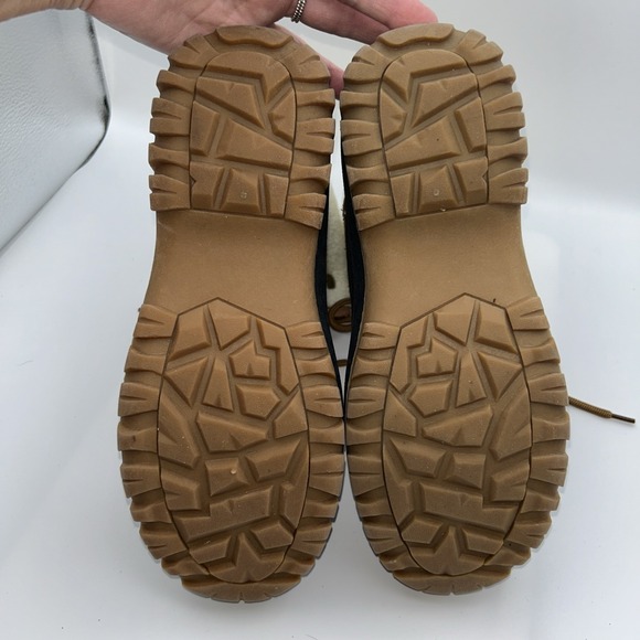 Womens Winter Boots, Waterproof Leather,fabric,rubber Fleece Boots (Size 9M) STQ - Picture 7 of 16